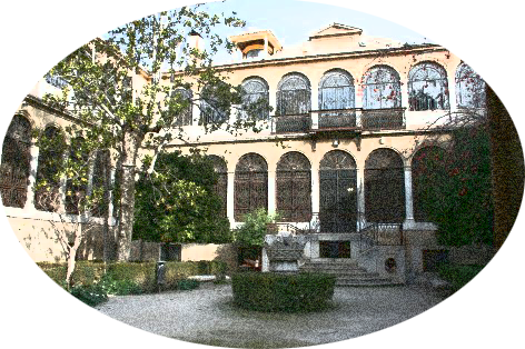 Patio de la Facultad de Traducción e Interpretación de Granada